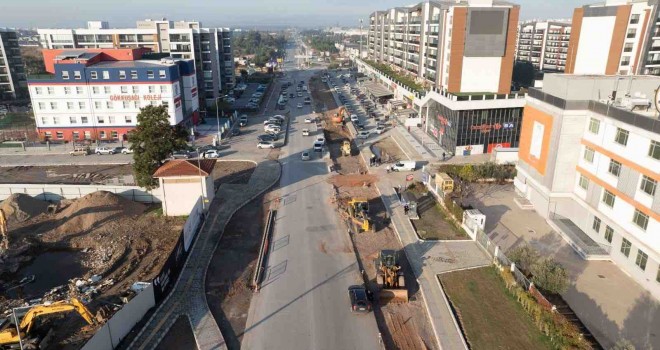 Eski Havaalanı Caddesi yenileniyor