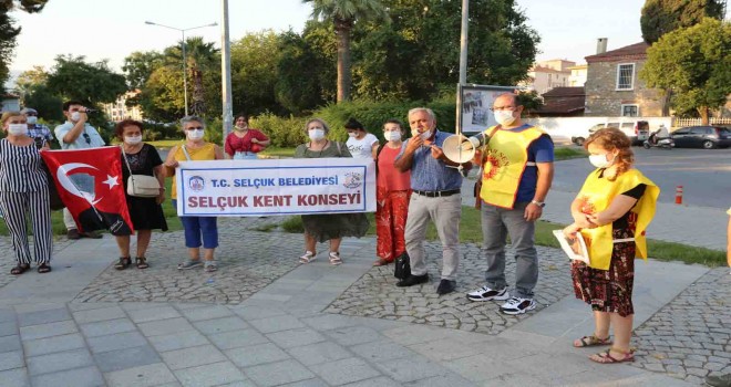 Efes Selçuklu kadınlardan şiddete karşı direnme sözü