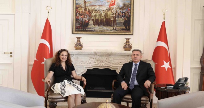 Başkan Ünsal'dan Vali Elban'a ziyaret