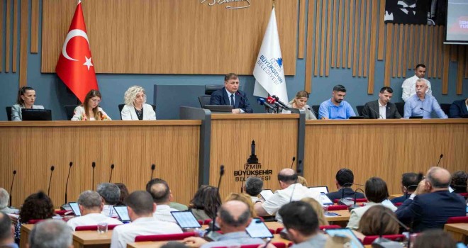 İzmir Büyükşehir yangının yaralarını sarmak için olağanüstü toplandı