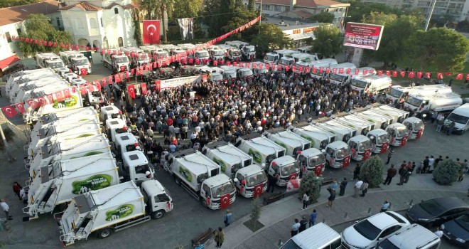 Bornova’dan ilçe belediyelerine araç desteği