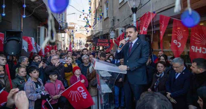 Başkan Kırgöz’ün ilçe ziyareti mitinge dönüştü