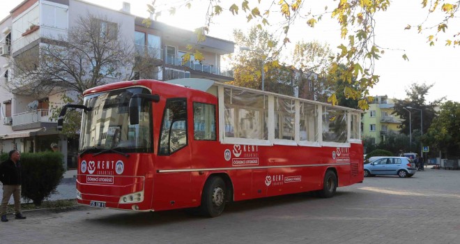 Efes Selçuk'ta Öğrenci Otobüsü ve Engelsiz Kafe hizmete giriyor