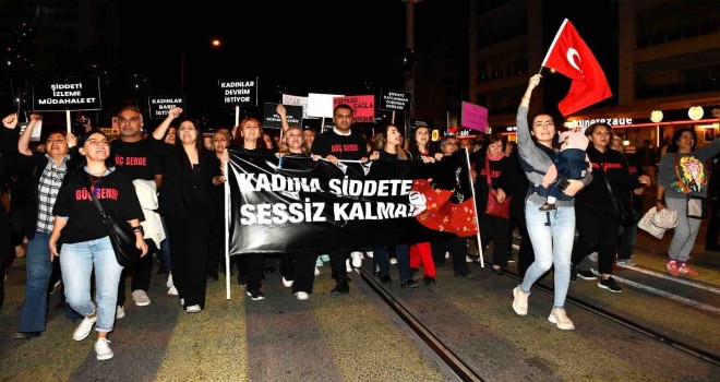 ''Kırık Saçlar'' bu kez Çiğli’den ses yükseltti