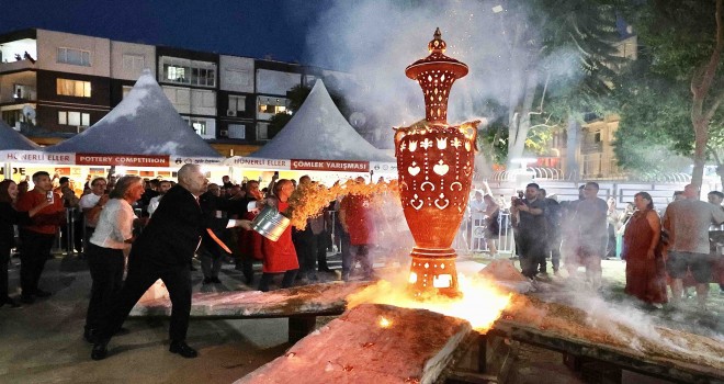 3. Uluslararası Menemen Çömlek Festivali başladı