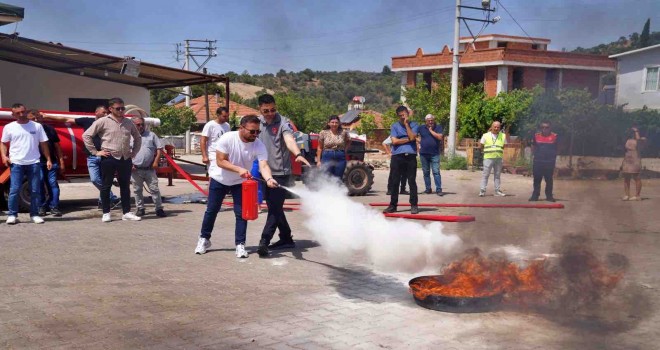 İzmir’in köyleri itfaiye üssü oluyor