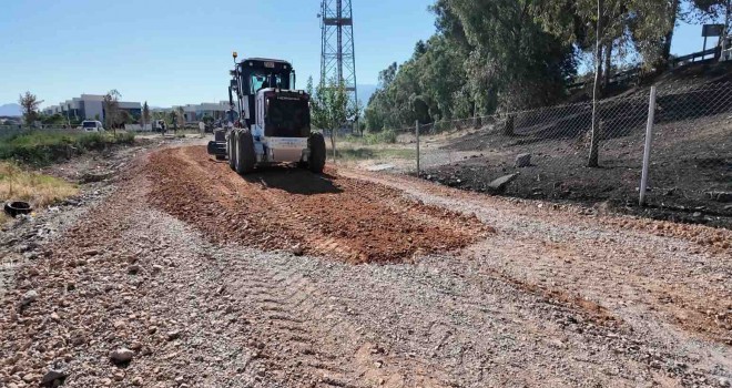 Bornova’da yeni yol çalışması