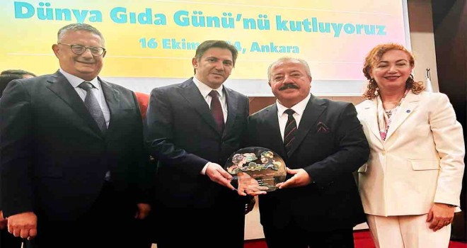 İzmir Ticaret Borsası'na Dünya Gıda Günü ödülü