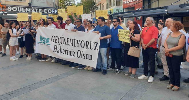 TGS İzmir Şubesi'nden ''Geçinemiyoruz'' yürüyüşü