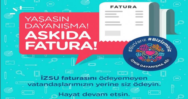 Askıda Fatura uygulaması İzmir'de de başlıyor