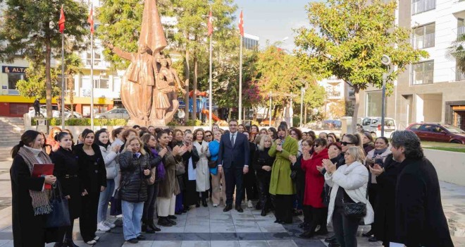 Balçova’dan kadın cinayetlerine tepki