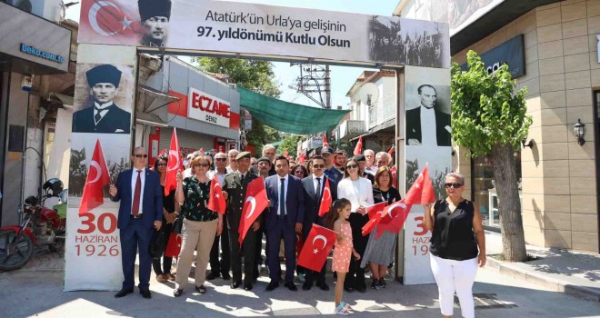 Urla’da 97. yılında Atatürk coşkusu