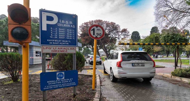 İZELMAN otoparklarına yeni yılda zam yapılmayacak