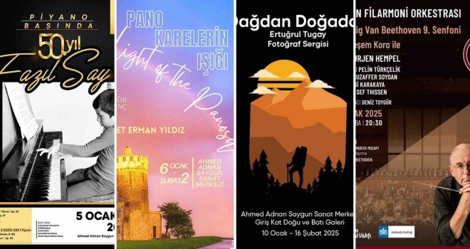 Ahmed Adnan Saygun Sanat Merkezi yeni yılı dopdolu programla karşılıyor