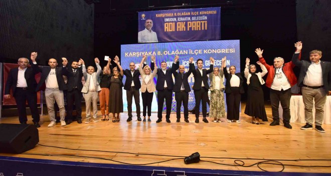 AK Parti Karşıyaka'da Köse yeniden başkan