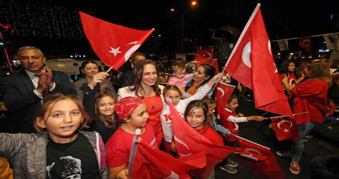 Başkan Ünsal: Yüreklerimizdeki Cumhuriyet ateşi hiç sönmeyecek!