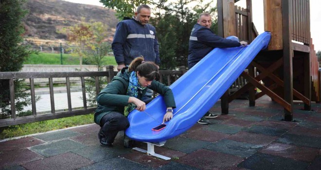 Karşıyaka’nın parklarına güvenlik sertifikası