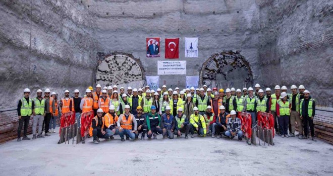 Buca Metrosu Tınaztepe İstasyonu’nda ışığı gördü