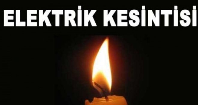 Karşıyaka'da elektrik kesintisi...