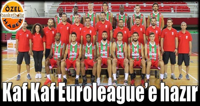 Pınar Karşıyaka Euroleague hazır...