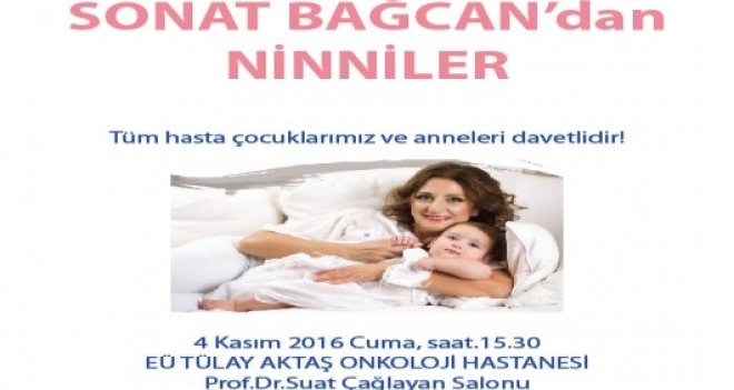 Sonat Bağcan, KİTVAK için ''Ninni'' diyecek