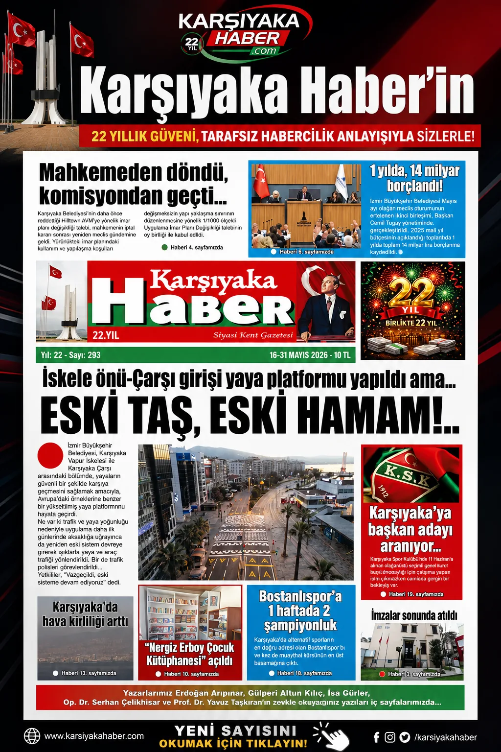 egazete reklam yan