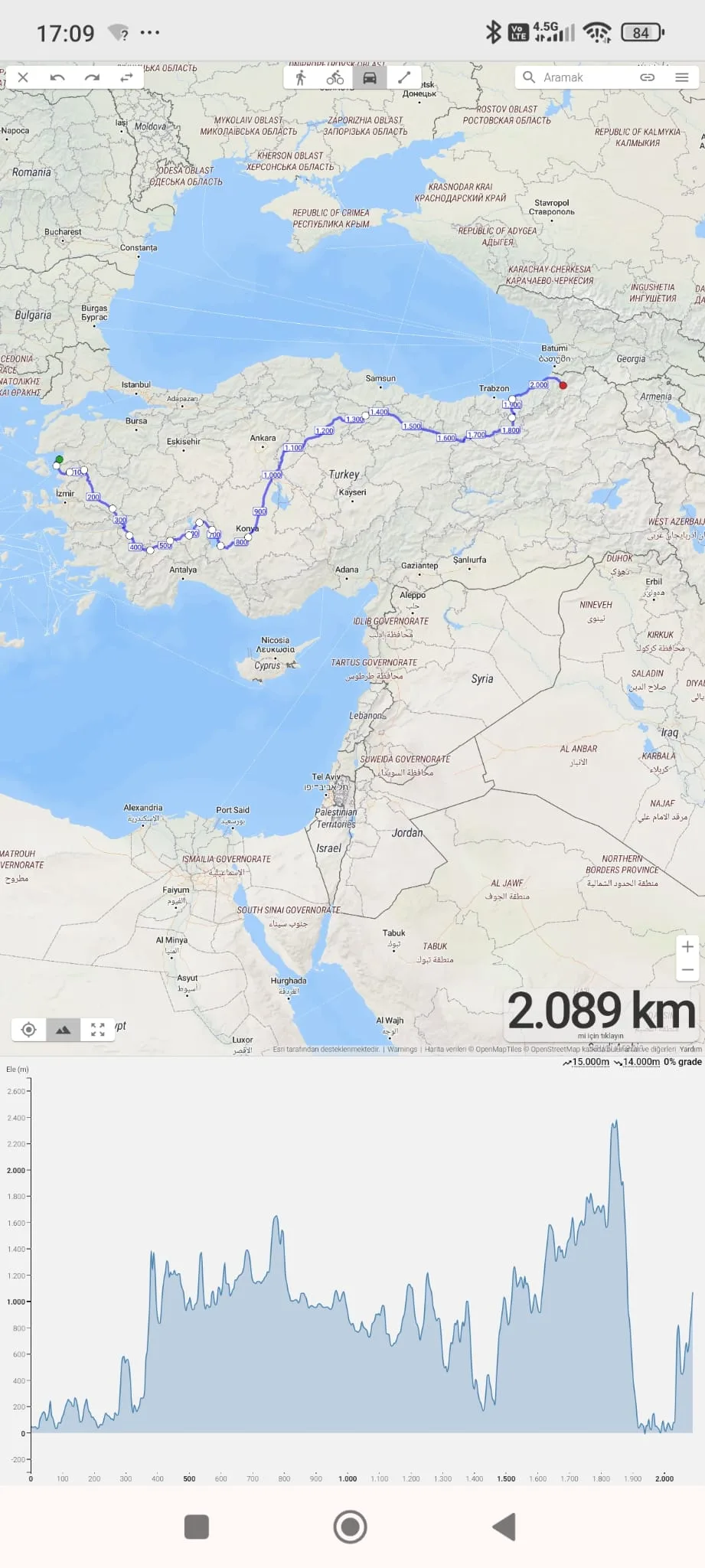 Bisikletle Türkiye turu - 14