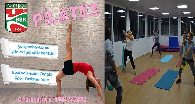 Bayanlara özel pilates başlıyor...