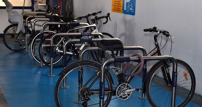 Bisikletler için yeni park yerleri