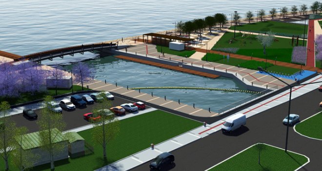 Bostanlı Deresi ve çevresi yenileniyor...