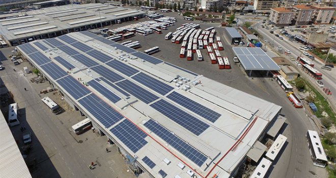 ESHOT’ta ''güneş enerjisi'' devrimi