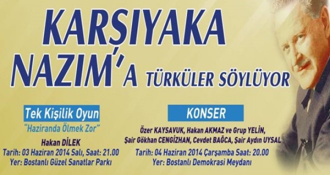 NAZIM'A KARŞIYAKA'DA ANMA