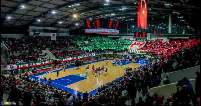 Oynaması en zor salonların ikincisi: Mustafa Kemal Atatürk Karşıyaka Spor Salonu