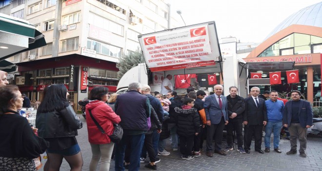 Mustafa Kemal Paşa Camii’nde Atatürk için mevlit okundu, lokma döküldü