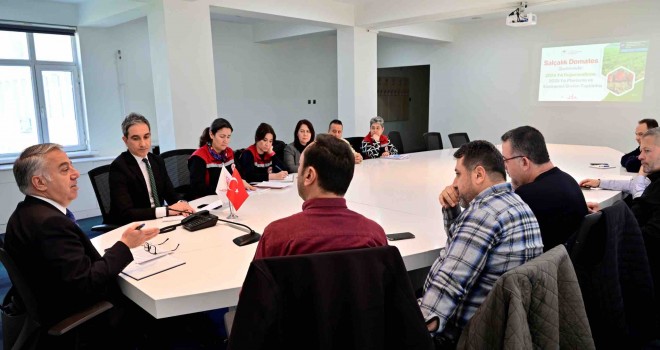 İzmir'de domates üretiminin 2025 planlamaları yapıldı