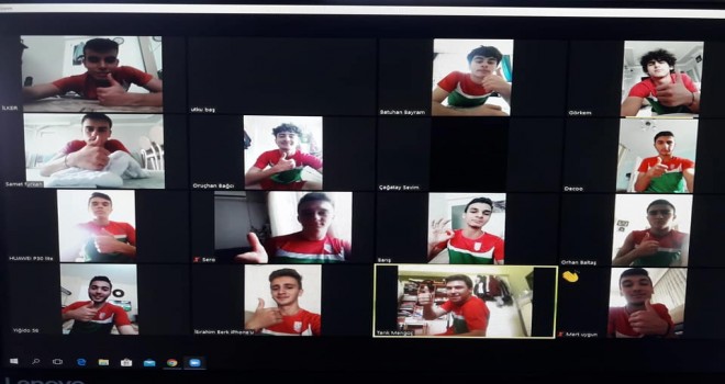 Karşıyaka futbol altyapısına uzaktan eğitim