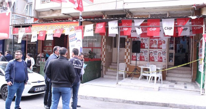 CHP'nin Yamanlar'daki seçim bürosuna silahlı saldırı