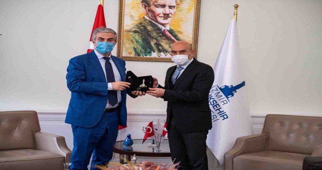 Danimarka’nın Ankara Büyükelçisi Annan'dan Başkan Soyer'e ziyaret