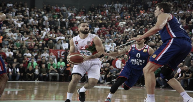 Pınar Karşıyaka Avrupa'da Bahçeşehir deplasmanında