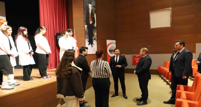 Devlet Tiyatroları Genel Müdür Yardımcısı Başer’den İzmir Bakırçay Üniversitesi'ne ziyaret