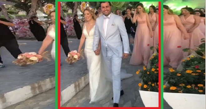 Karşıyakalı Cüneyt Başak oğlunu evlendirdi...