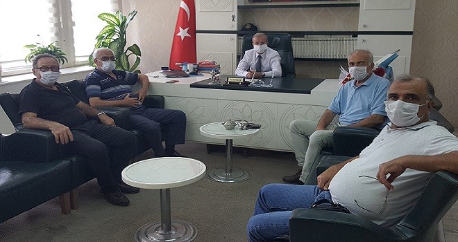 Muhtarlardan müftü ziyareti...