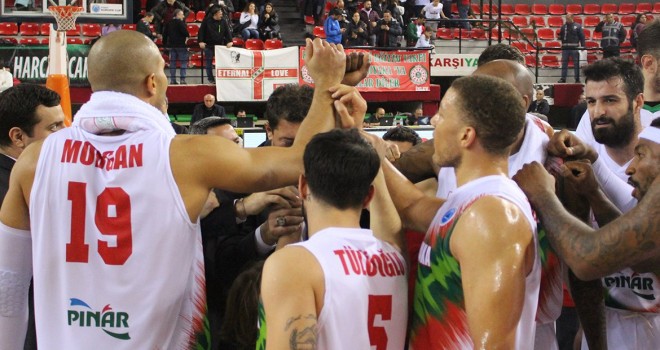 Pınar Karşıyaka çeyrek finalde BC Kyiv Basket ile eşleşti