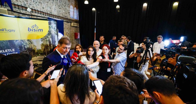 Başkan Tugay: Körfezin altından metroyu Mavişehir'e uzatacağız