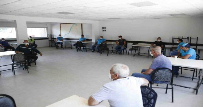 Konak Fen işleri işçiler için yenilendi