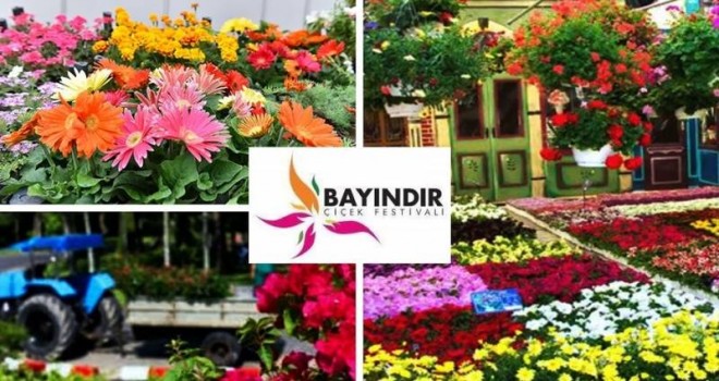 Bayındır 23. Uluslararası Çiçek Festivali başlıyor