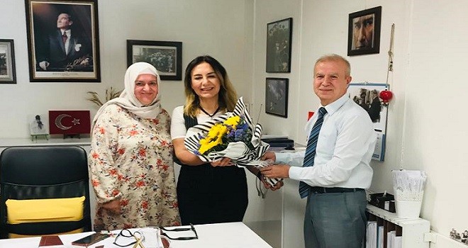 Müftü Gürler'den muhtar Akkuş'a ziyaret