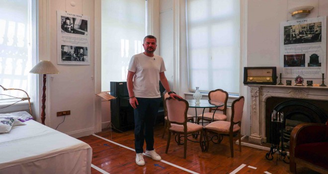 Buca’nın hafızası Pembe Köşk’te can buldu