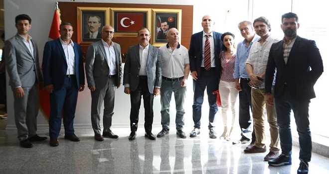 KASİAD Ak Parti İl Başkanını ziyaret etti