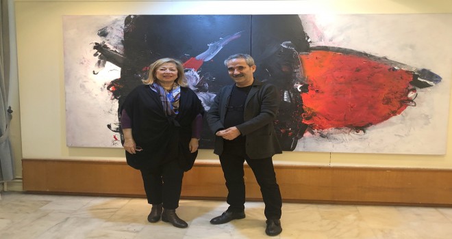 Habip Aydoğdu İzmirli sanatseverlerle buluştu